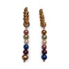 25A116 Color Pearl Hoops